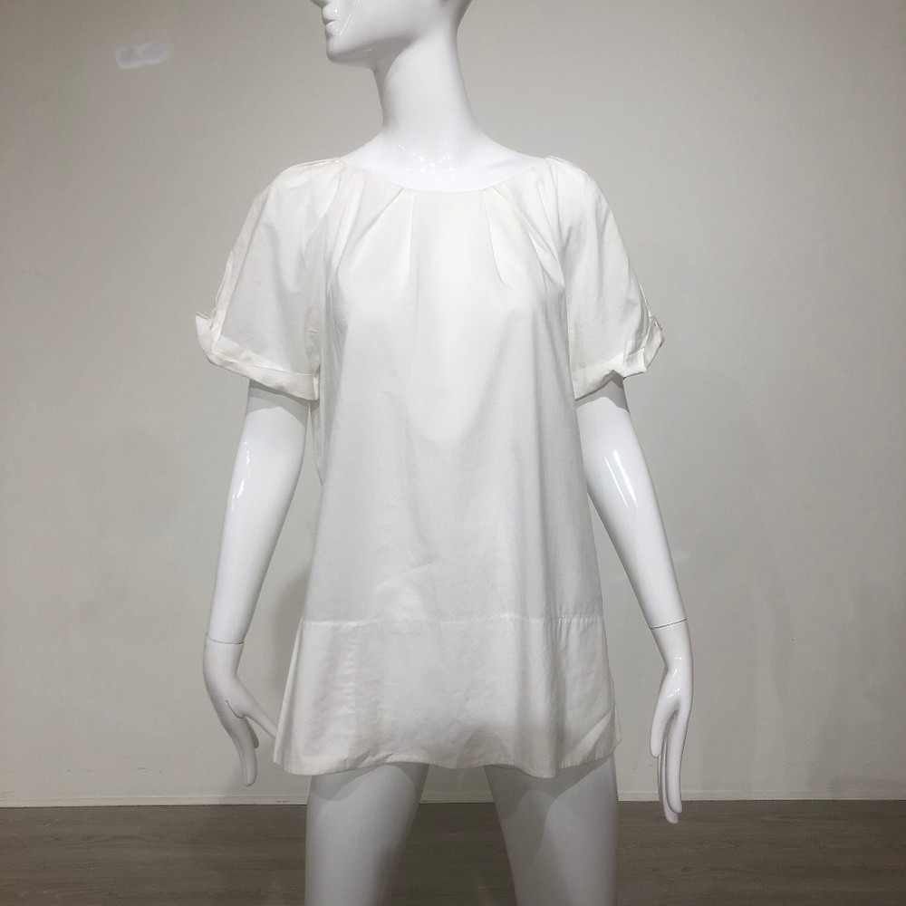 Vince white cotton top